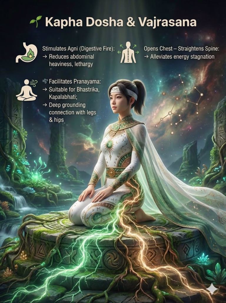 Vajrasana (Diamond Pose): Benefits, Biomechanics, and Safe Step-by-Step Guide for Beginners & Therapists