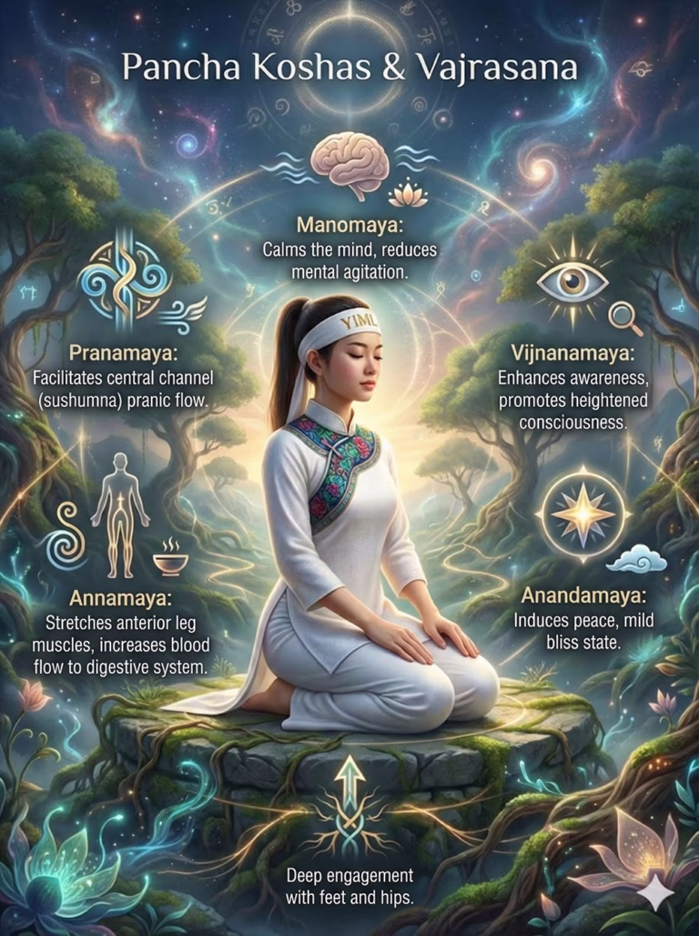 Vajrasana (Diamond Pose): Benefits, Biomechanics, and Safe Step-by-Step Guide for Beginners & Therapists