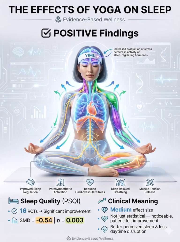 The Effects of Yoga on Sleep Quality and Insomnia in Women: A Systematic Review and Meta-Analysis [RESEARCH DECODED]
