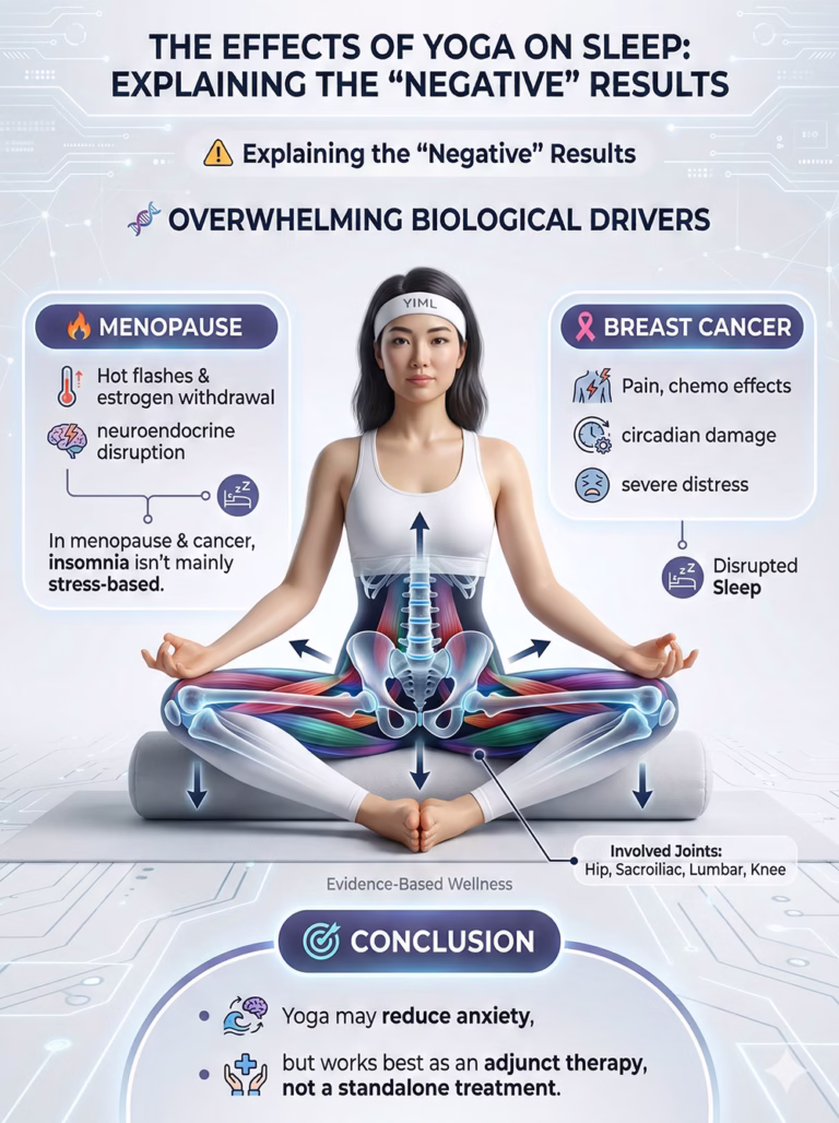 The Effects of Yoga on Sleep Quality and Insomnia in Women: A Systematic Review and Meta-Analysis [RESEARCH DECODED]