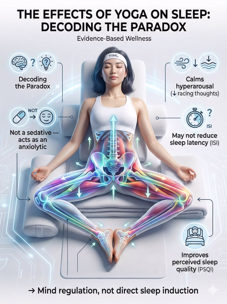 The Effects of Yoga on Sleep Quality and Insomnia in Women: A Systematic Review and Meta-Analysis [RESEARCH DECODED]