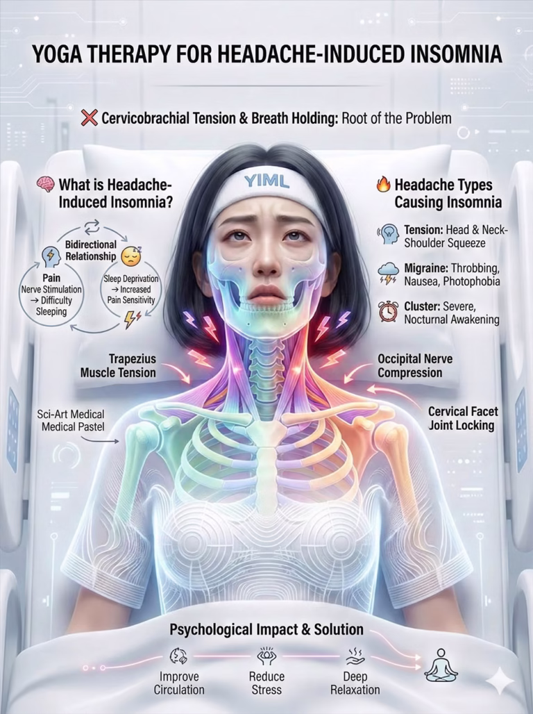 Decoding Headache-Induced Insomnia Through Medical & Yogic Lenses: A Roadmap to Pain Relief & Restorative Sleep