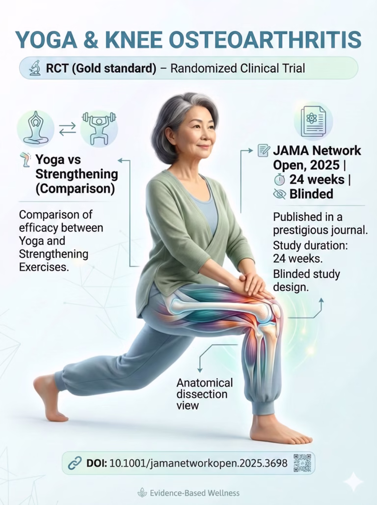 Yoga vs. Strengthening Exercise for Knee Osteoarthritis: A Randomized Clinical Trial [RESEARCH DECODED]
