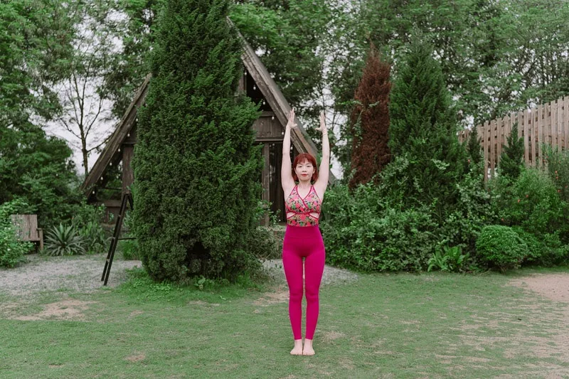 tư thế trái núi
