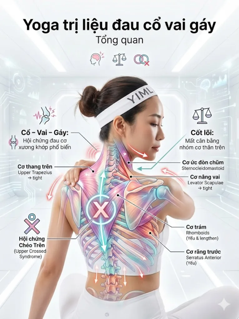 Tổng quan về Đau Mỏi Cổ - Vai - Gáy theo y học hiện đại