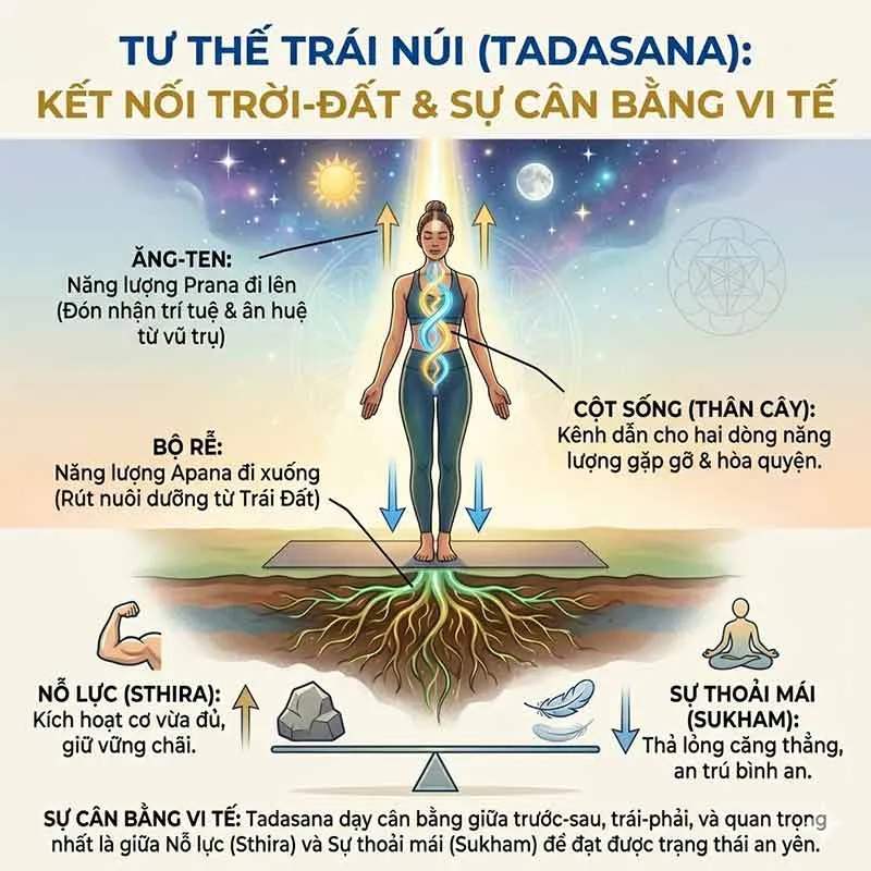 biểu tượng triết học của tư trái núi