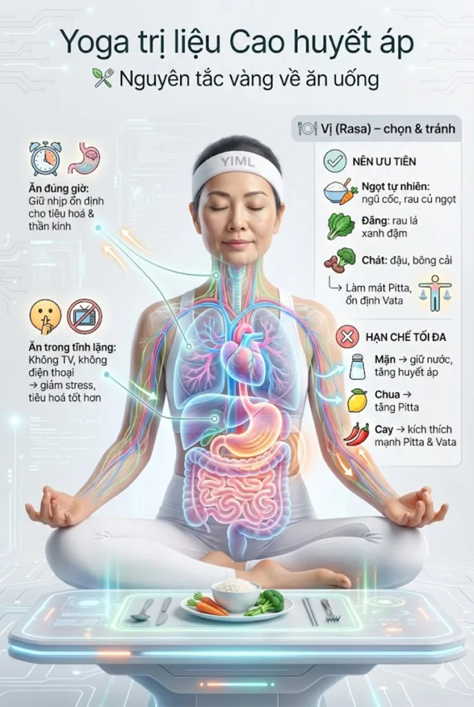 Gợi ý chi tiết về chế độ ăn uống cho người cao huyết áp