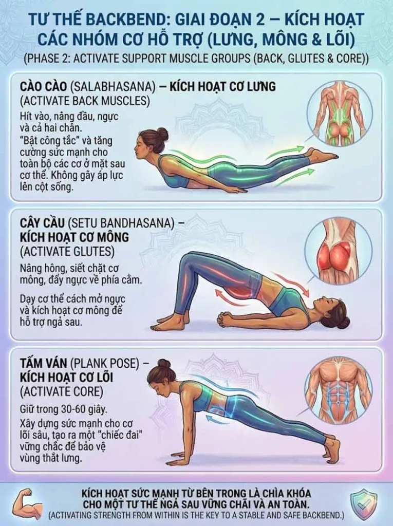 giai đoạn 2 chinh phục các tư thế backbend