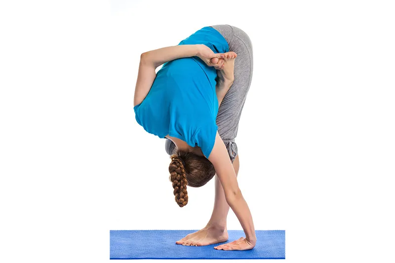 Ardha Baddha Padmottanasana