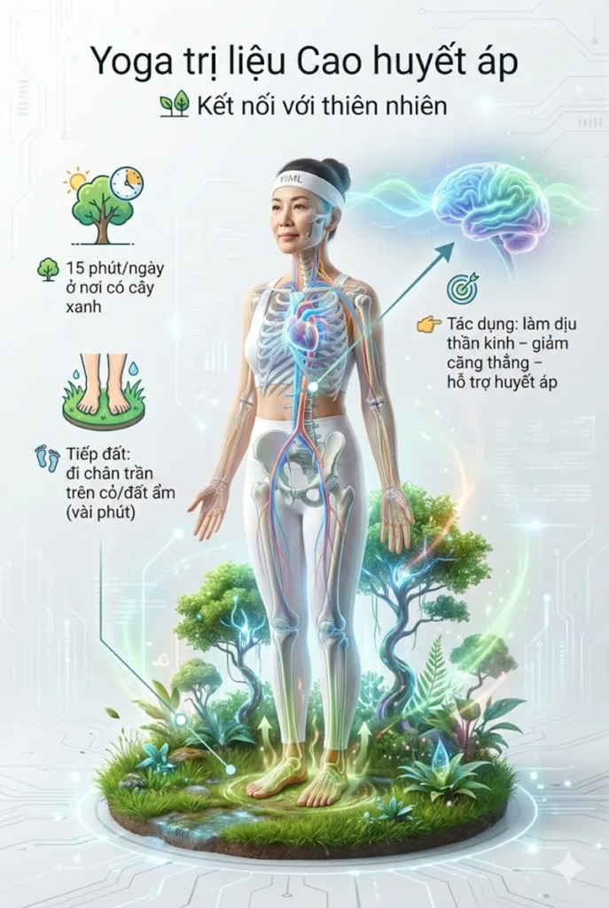 Kết nối với thiên nhiên là phương pháp tuyệt vời cho người cao huyết áp