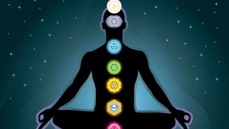 khám phá hệ thống luân xa trong yoga
