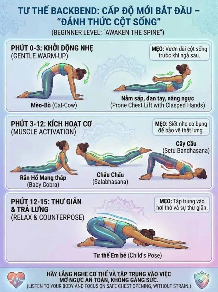 chuỗi bài tập ngả sau 15 phút cho người mới