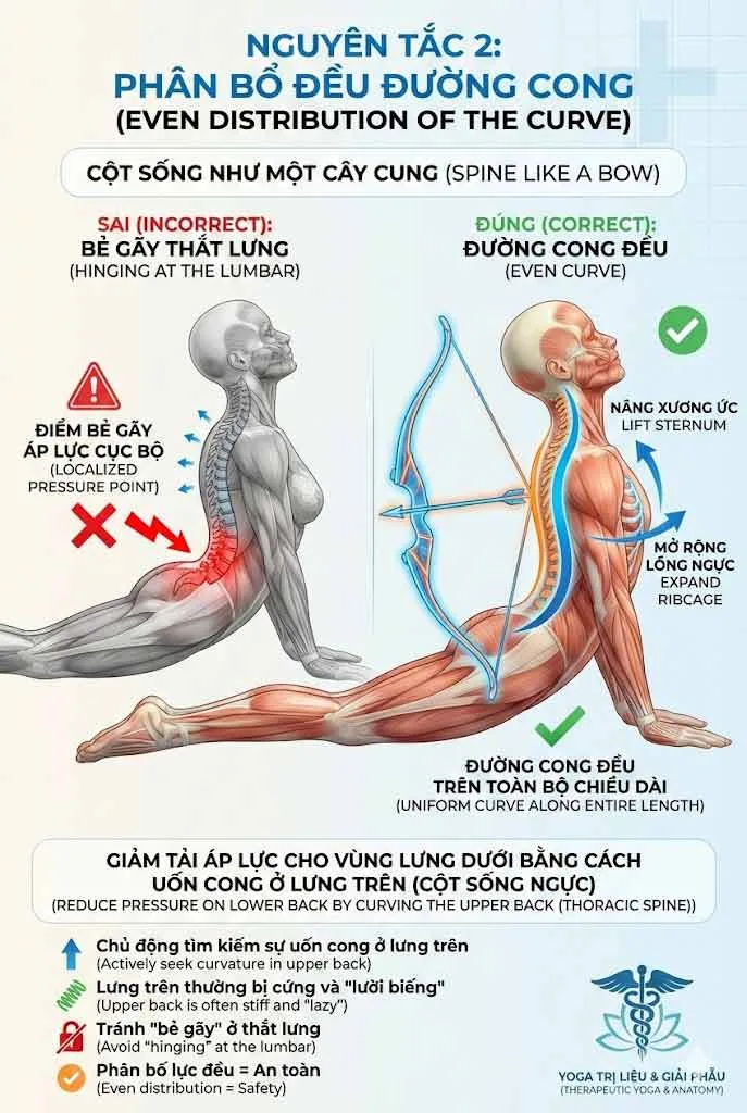 Nguyên tắc 2"Phân Bổ Đều Đường Cong" 
