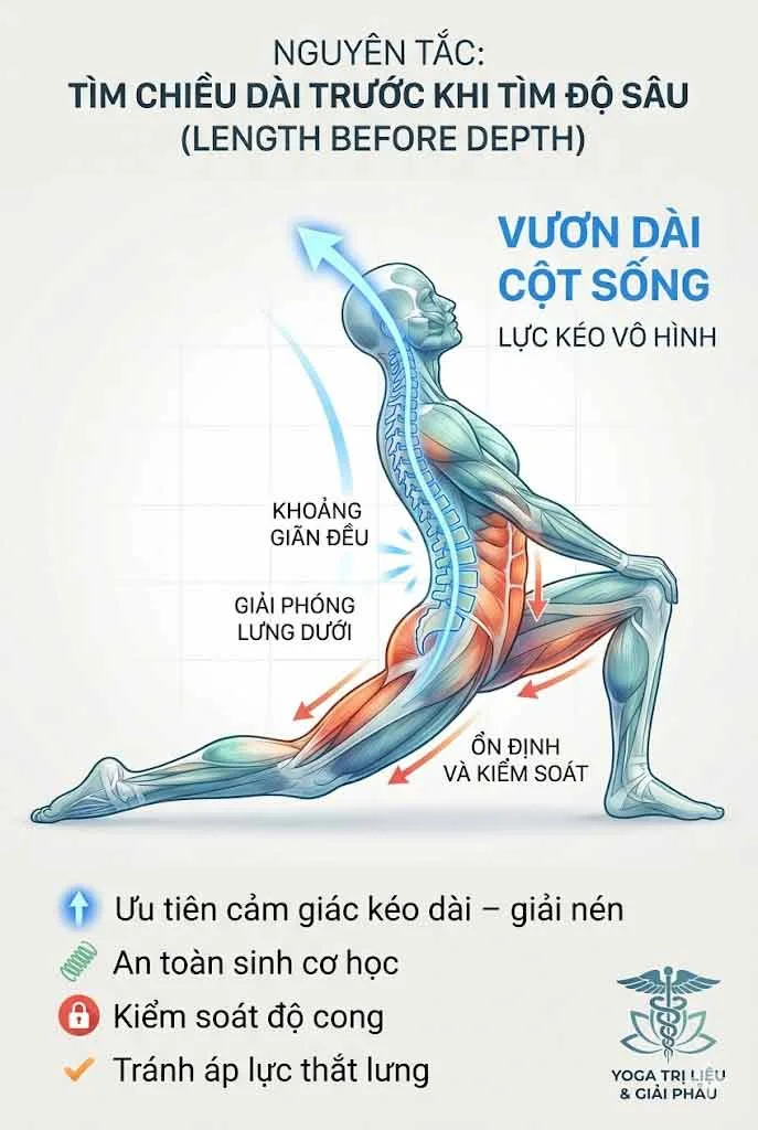 Nguyên tắc 1: "Tìm Chiều Dài Trước Khi Tìm Độ Sâu"