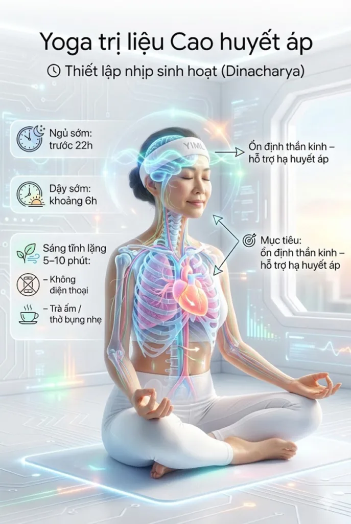 Lời khuyên về lối sống & Ayurveda dành cho người cao huyết áp