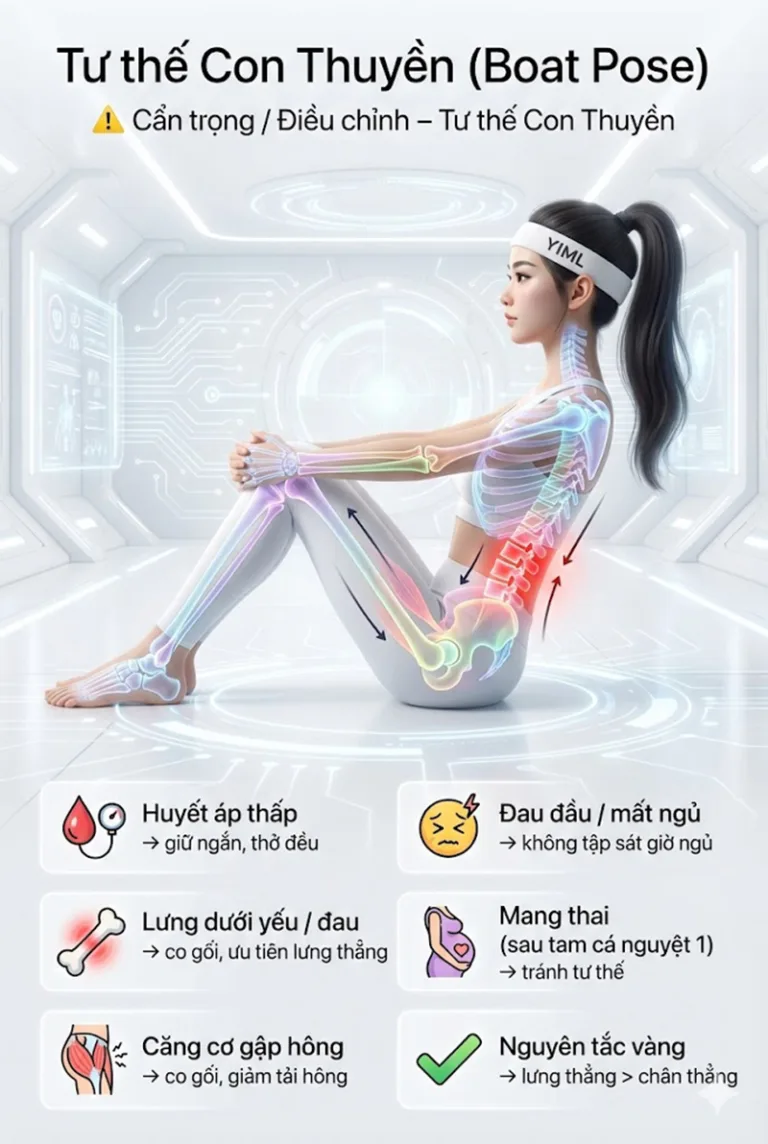 Phân tích tư thế Con Thuyền Paripurna Navasana: Giải phẫu, Lợi ích & Hướng dẫn chi tiết