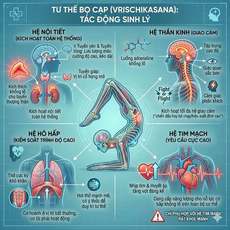 tác động sinh lý của tư thế bọ cạp