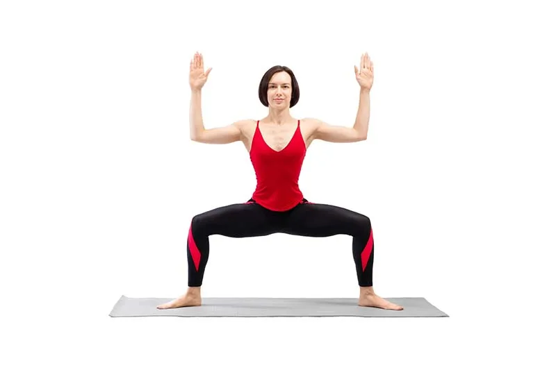 Tư thế Nữ thần (Utkata Konasana)