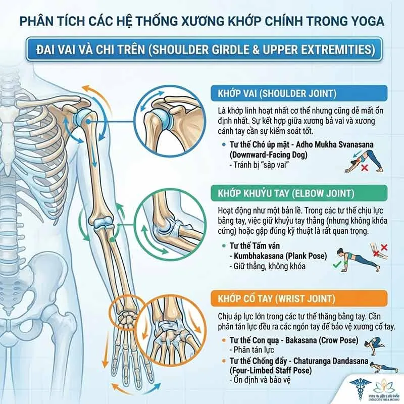 hiểu về hệ xương khớp khi tập yoga