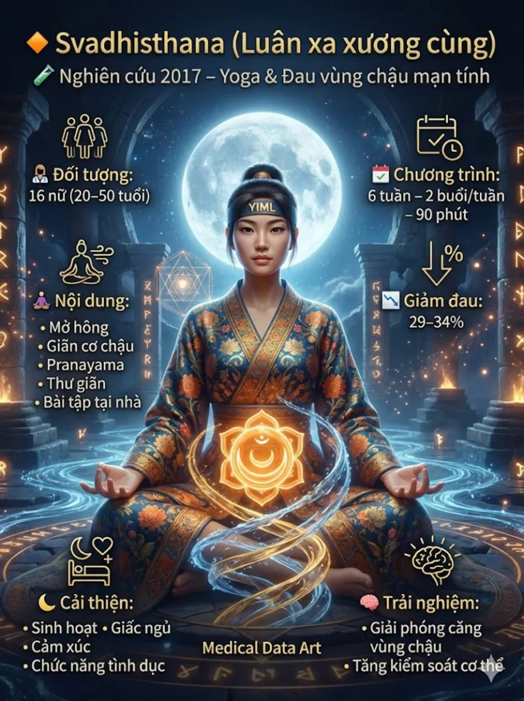 nghiên cứu khoa học về luân xa xương cùng
