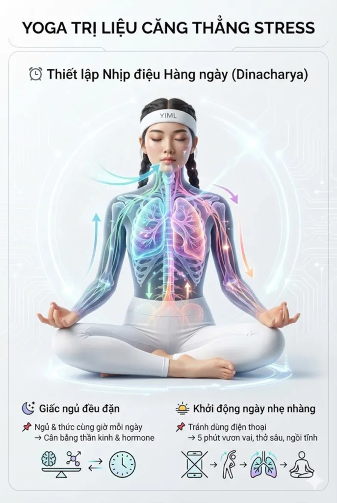Lời khuyên về lối sống & Ayurveda cho người căng thẳng