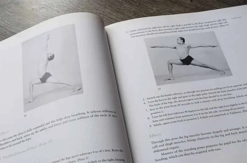 cuốn sách light on Yoga
