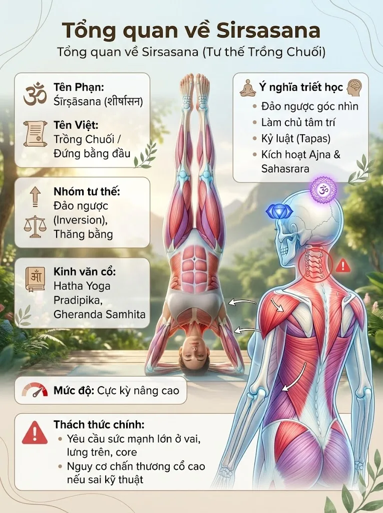 Tổng quan về Sirsasana