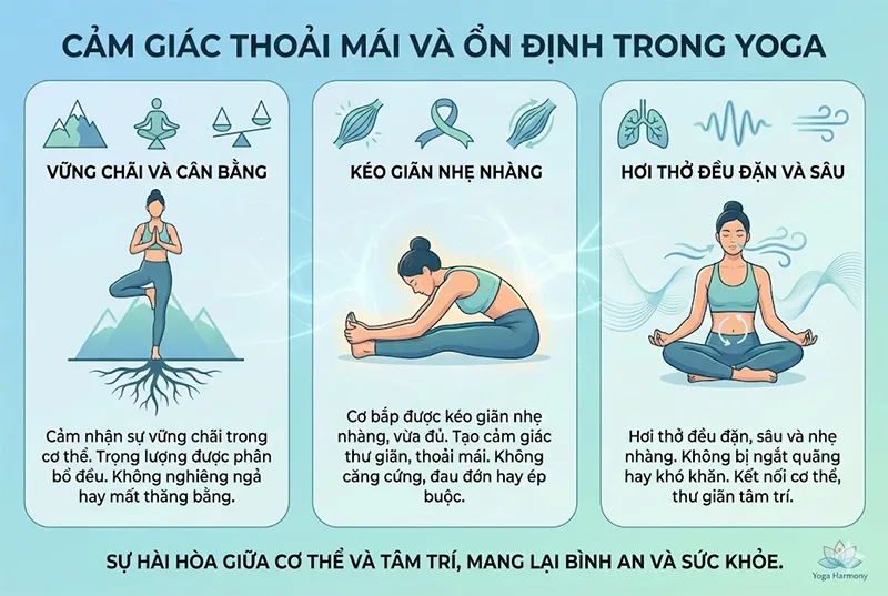 cách nhận biết mình đã tập đúng tư thế yoga hay chưa