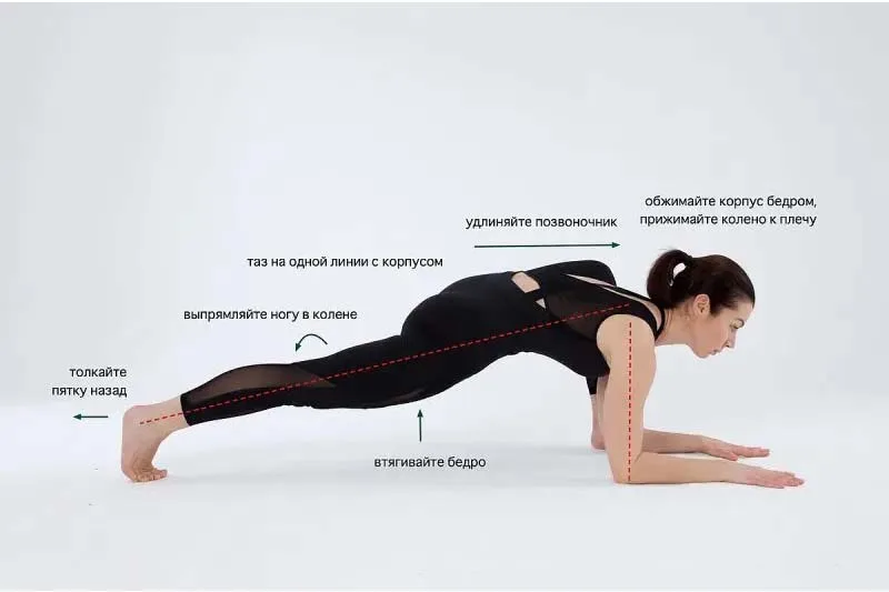 Sự khác biệt giữa việc đặt đầu gối sau xuống sàn và việc nhấc nó lên là gì trong tư thế thằn lằn