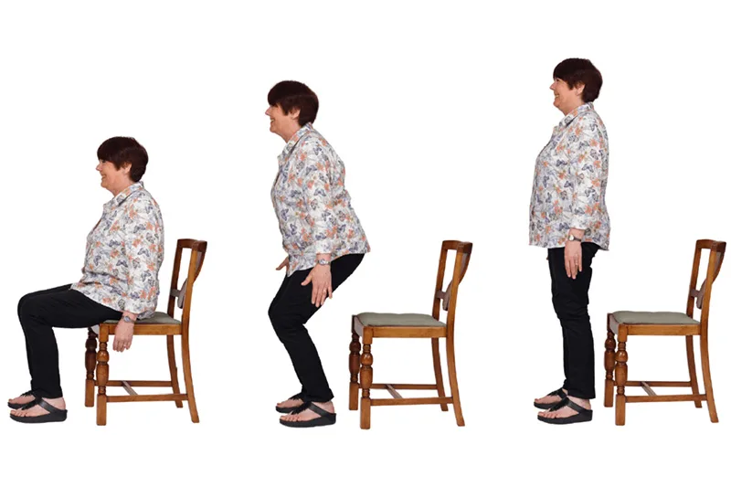 Đứng lên Ngồi xuống từ Ghế (Sit-to-Stands)