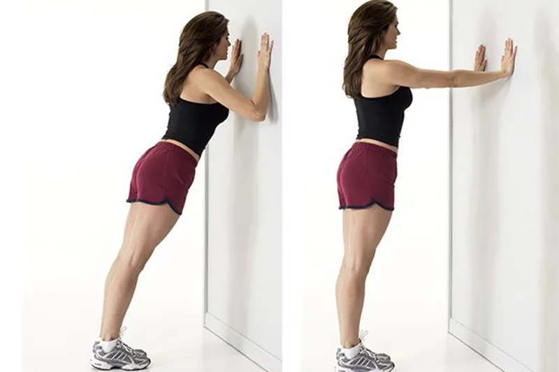 Chống đẩy vào Tường (Wall Push-ups)