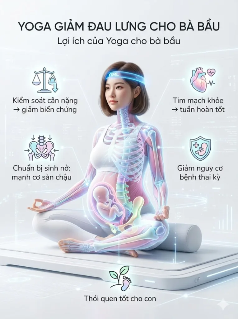 Lợi ích của việc tập yoga cho bà bầu