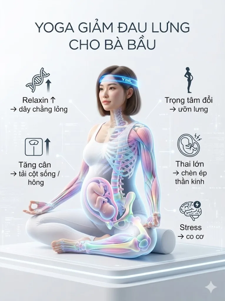 Nguyên nhân gây đau lưng và hông ở bà bầu