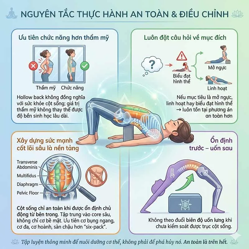 Nguyên tắc thực hành an toàn hollow back