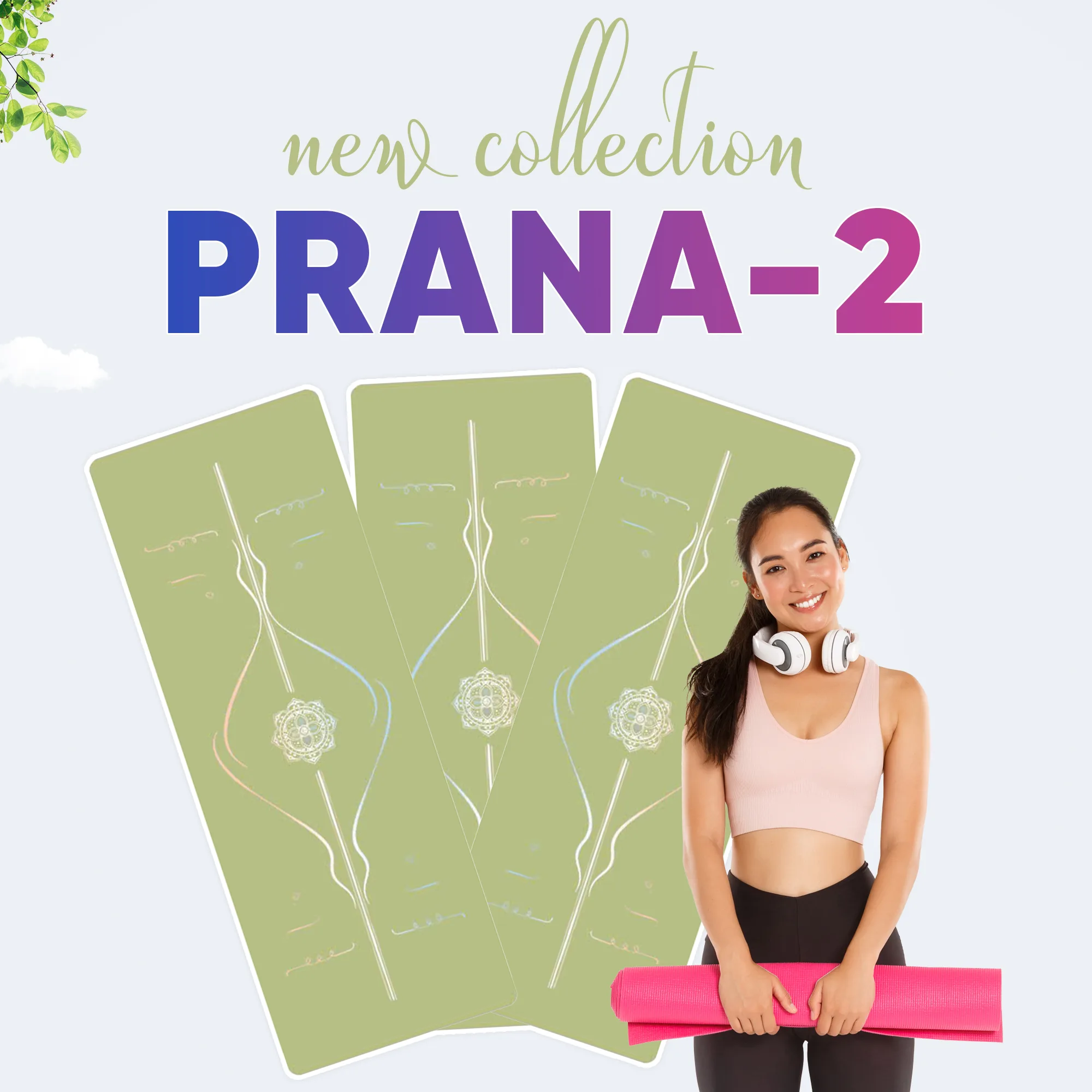 Thảm tập Yoga cao su Pu Prana-2 - Ảnh 2