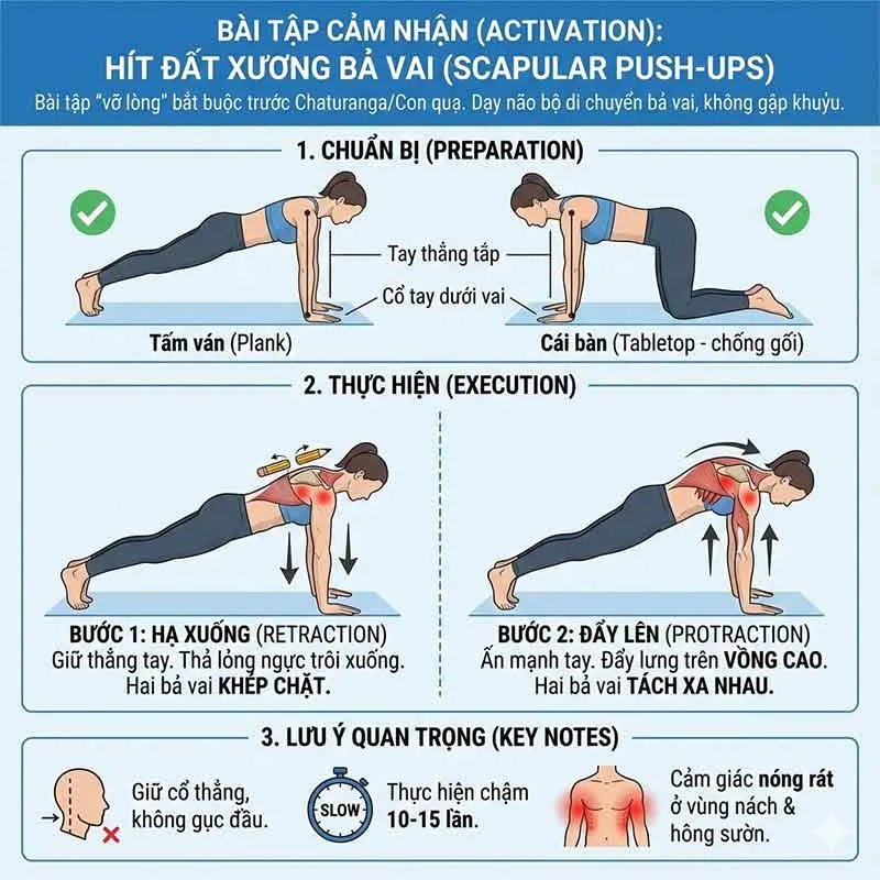 bài tập cảm nhận cơ răng trước