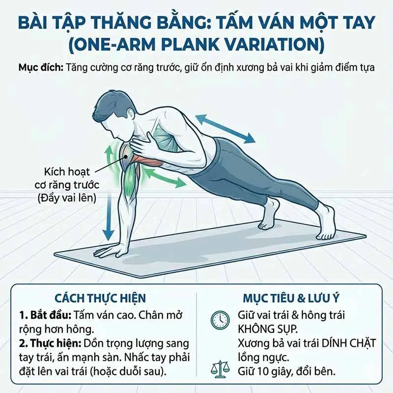 bài tập cho cơ răng trước