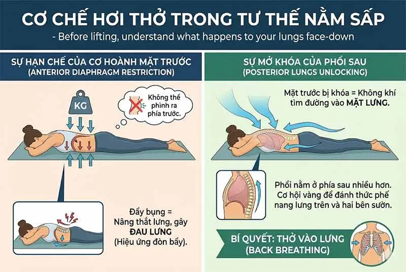 Cách hít thở đúng trong tư thế Rắn Hổ Mang