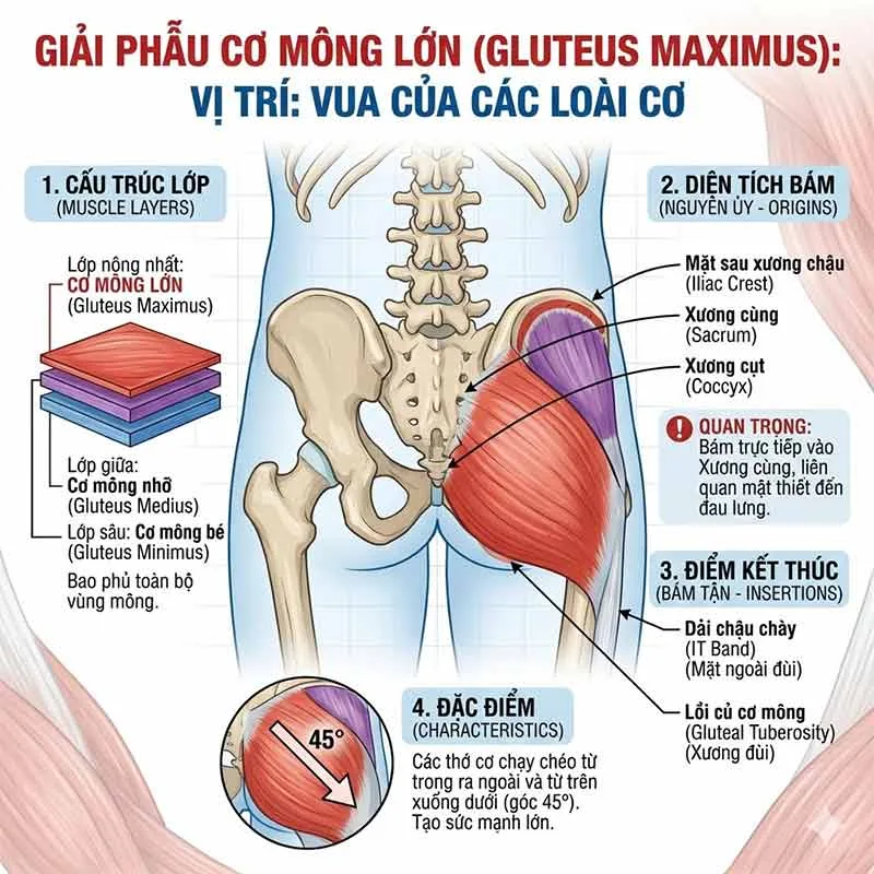 giải phẫu cơ mông lớn