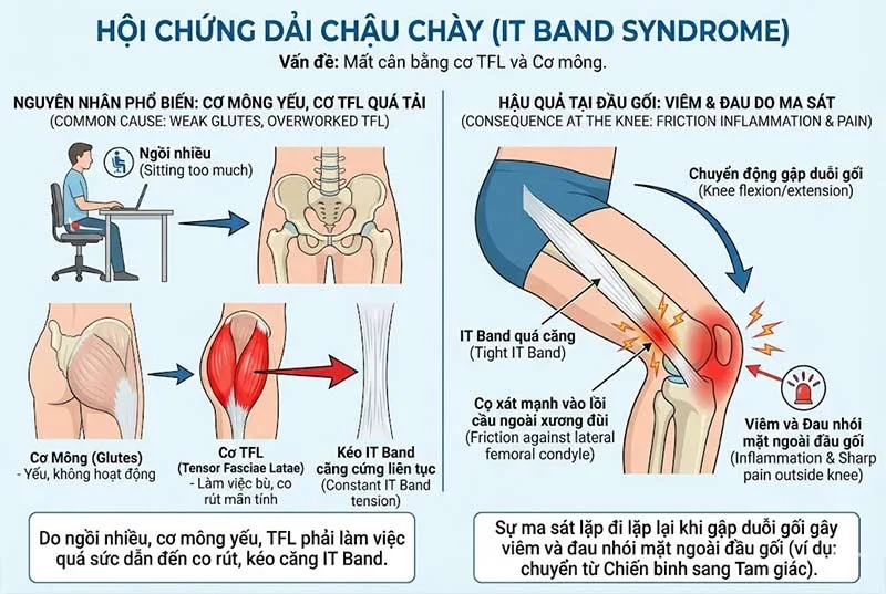 hội chứng dải chậu chày it band