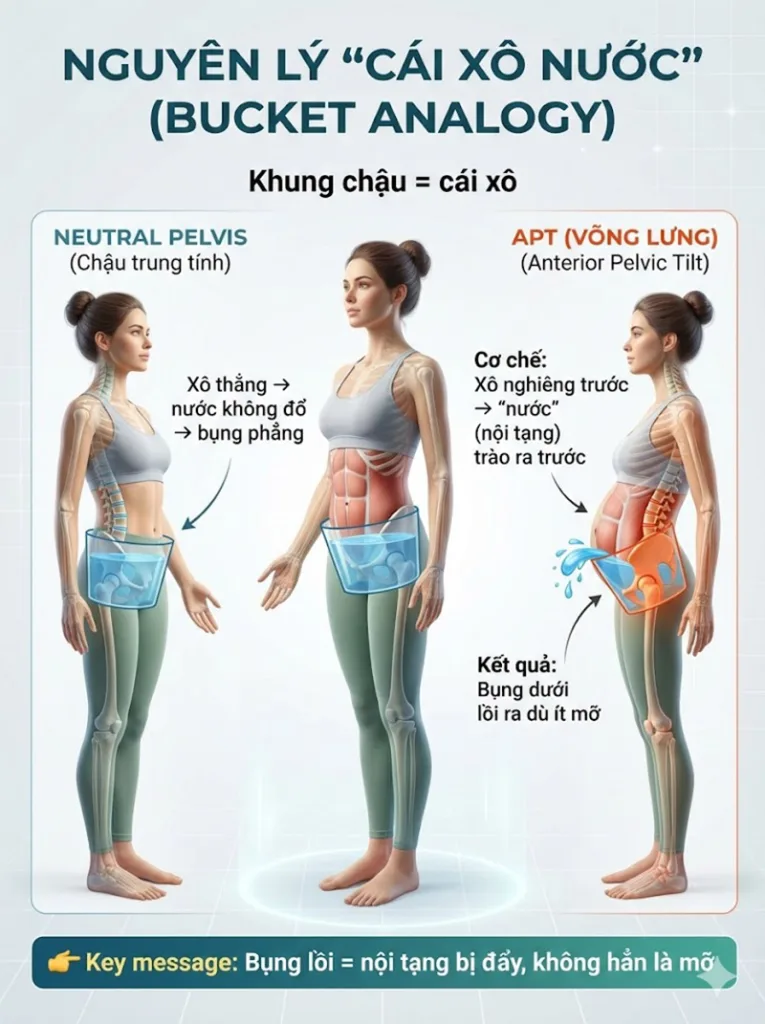 Nguyên lý "Cái xô nước" (The Bucket Analogy)