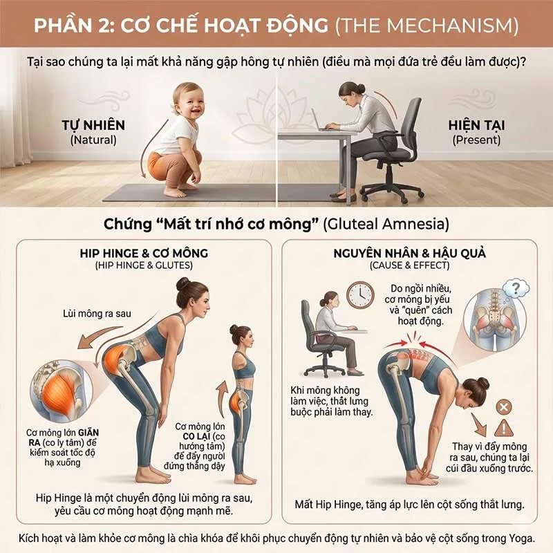 Chứng "Mất trí nhớ cơ mông" (Gluteal Amnesia)