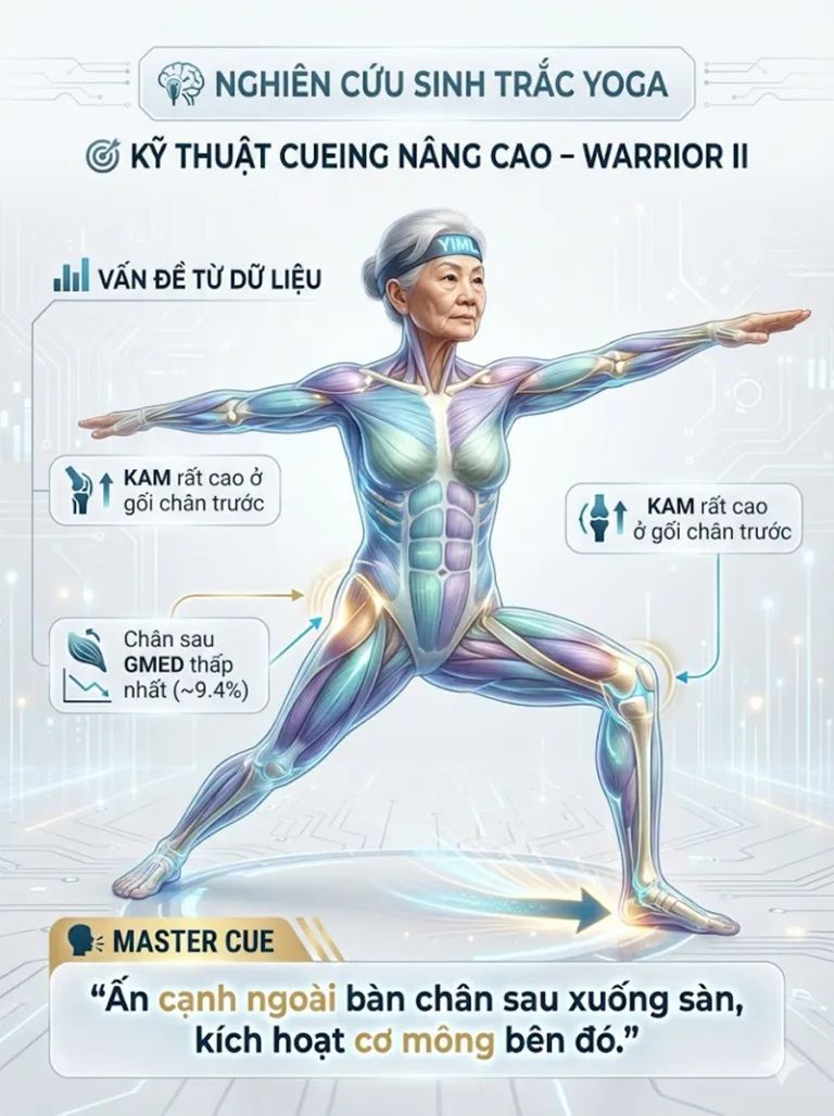 [P85] Nghiên cứu: Yêu cầu sinh trắc học của các tư thế Yoga đứng ở người cao tuổi