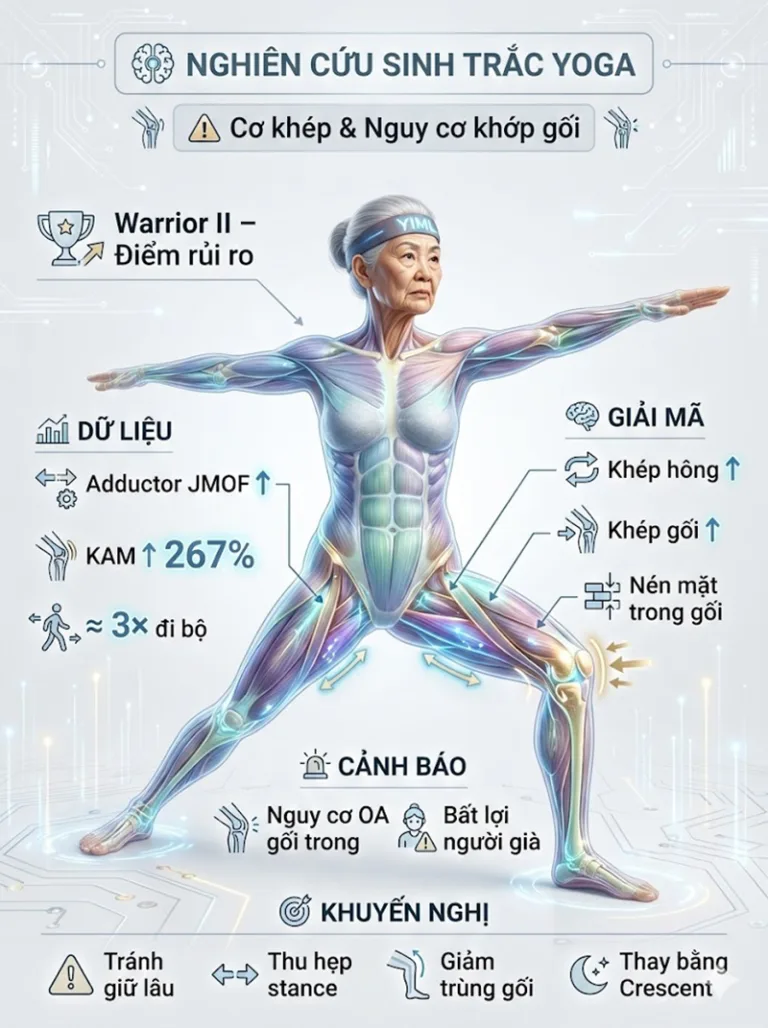 [P85] Nghiên cứu: Yêu cầu sinh trắc học của các tư thế Yoga đứng ở người cao tuổi